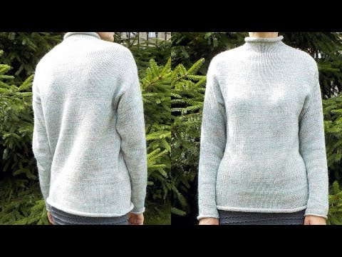 Простой пуловер на LK 150