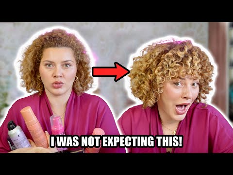 I Trusted You... I Used ONLY Mousse on My Air Dried Curly Hair (here’s what happened)😱