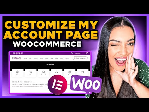 How To Customize MY ACCOUNT PAGE WooCommerce with Elementor Pro and Free