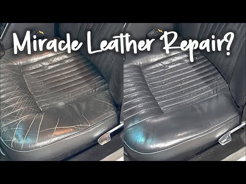 How To Repair Leather Car Seats