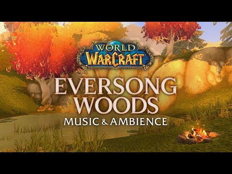 World of Warcraft | Eversong Woods Music & Ambience, Peaceful and Tranquil Fantasy Forests