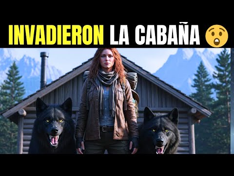 Bandidos irrumpieron en la cabaña de una mujer… sin saber que vivía con una manada de lobos