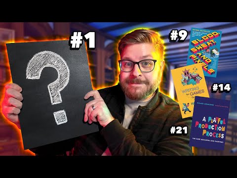 25 Game Design Books to make you a Better Game Dev