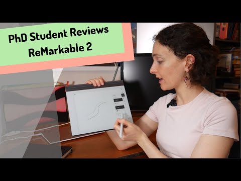 PhD Student Reviews ReMarkable 2