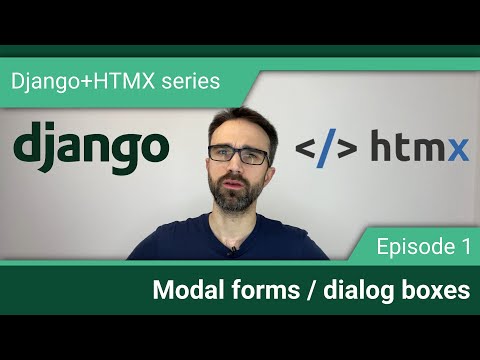 Modal forms with Django+HTMX