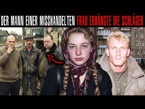 Ehemann Rächte Sich an Drei Dorfalkoholikern, Die Seine Schwangere Frau Verprügelten. Russland