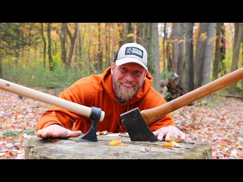 This shouldn't even be a debate! Choose the right tool! Axe or Tomahawk