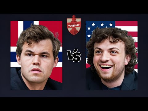 Magnus Carlsen vs Hans Niemann | Titled Tuesday | November 25, 2025 | chesscom