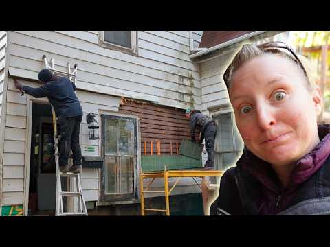 abandoned house gets hundred year old face lift (✨BIG REVEAL✨)