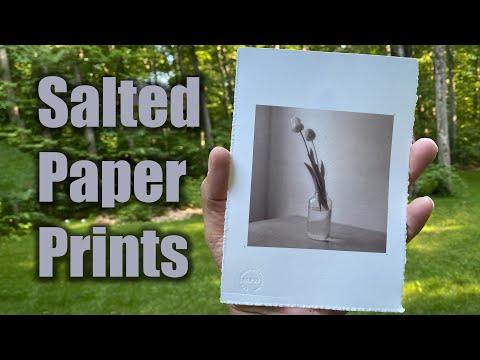 Salted Paper Printing with Bill Schwab