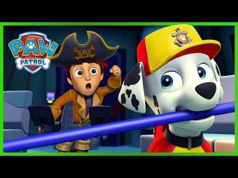 ONE HOUR PAW PATROL COMPILATION! Sea Patrol stops Sid The Pirate and MORE! | Cartoons for Kids!