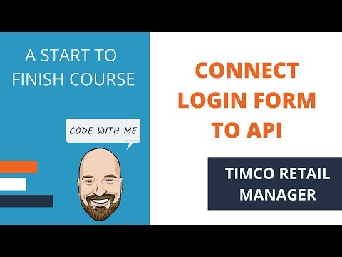 Wire Up the WPF Login form to the API - A TimCo Retail Manager Video