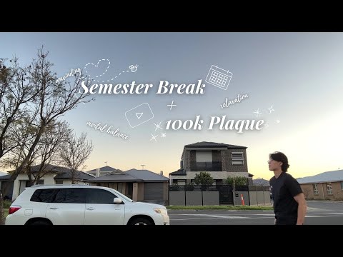 MED SCHOOL SEMESTER BREAK + 100K (how to deal with stress + relaxation) // PETER LE