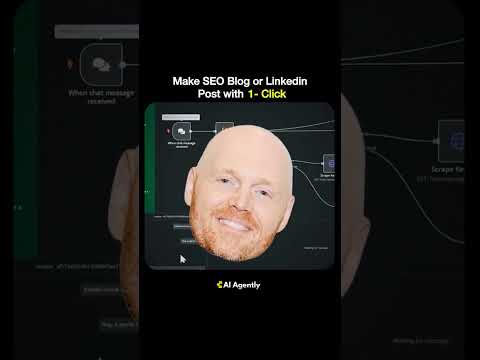 How to make ai agent that automate your seo blog and linkedin post #artificialintelligence #ai