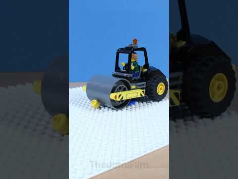 Steamroller vs LEGO Minifigure