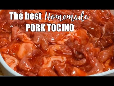 PORK TOCINO THE BEST PANG NEGOSYO/ HOMEMADE my original recipe by: Lian Lim
