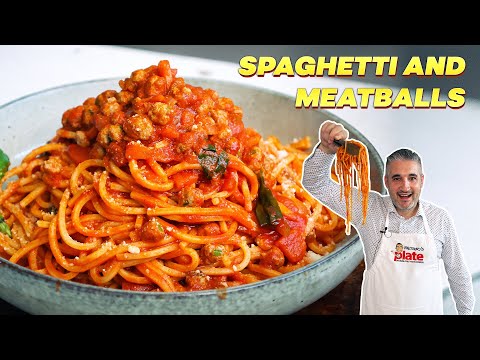 How to Make SPAGHETTI MEATBALLS Like an Italian