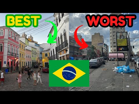 🇧🇷 Ranking 20 cities in BRAZIL that I visited: from WORST to BEST 🔥