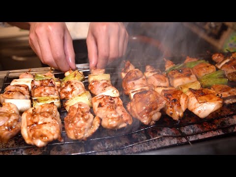 If you want yakitori in Osaka, go here! The deliciousness explodes in mouth! Extra large yakitori