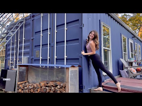 Building a Home Out of Containers w/ No Experience | Full Build TIMELAPSE