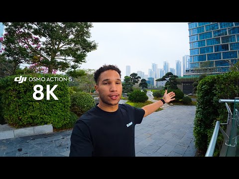 Testing the 8K on the DJI Action 6