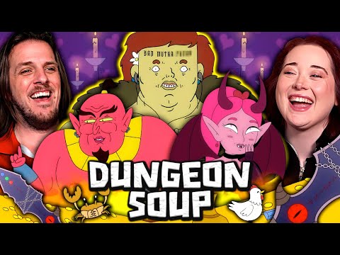 We BINGED ALL of Dungeon Soup...Season 1