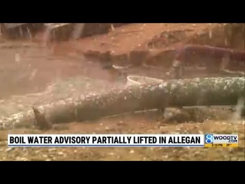 Boil water advisory partially lifted in Allegan