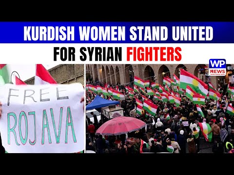 Kurdish Women’s Bold Protest: Solidarity for Syrian Fighters