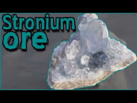 Extracting strontium with a microwave