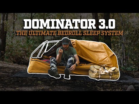 Dominator 3.0 Bedroll Sleep System: The Canvas Cutter Lineup