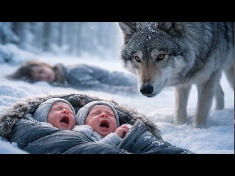 Младенцы плакали на морозе рядом с матерью, пока волк не сделал свой страшный выбор...