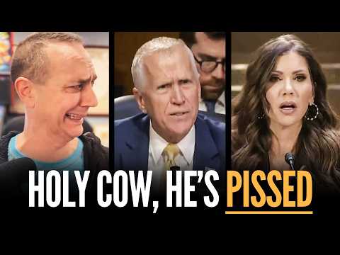 Thom Tillis Just WENT OFF on Kristi Noem!