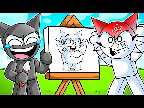 SPRUNKI SQUAD vs SPEED DRAW in Roblox!