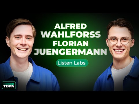 What Happens When AI Talks to Your Customers? | Alfred Wahlforss & Florian Juengermann on TBPN