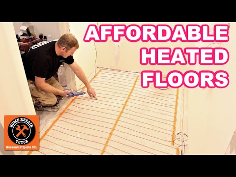 Best Affordable Heated Floor System...Save TONS of MONEY!