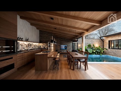 Casa Com 3 Quartos e Uma Área de Lazer com Varanda Gourmet e Garagem.  10x20 P01