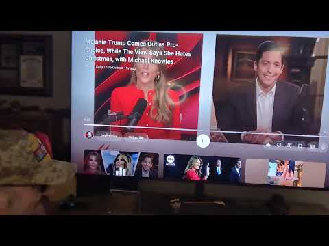 DISHONEST FOX talk around Melania pro choice stance!! Twisting into pretzels for Gawd! 😇.  🫡🇺🇲