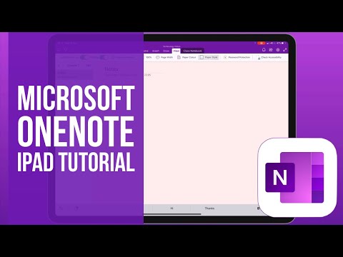 Microsoft OneNote for iPad Tutorial
