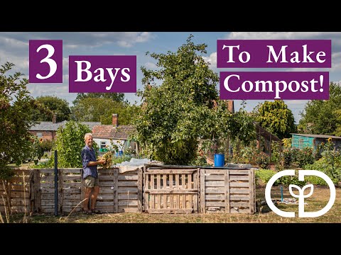 4 Compost Heaps in 3 Bays, ready in 6 to12 months
