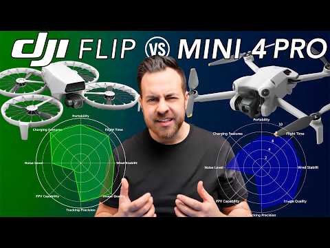 DJI Flip vs Mini 4 Pro – The ULTIMATE comparison video!