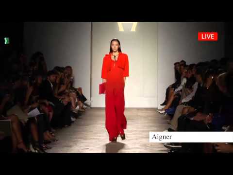 Aigner Spring Summer 2014   Milan Fashion Week MFW   FashionTV