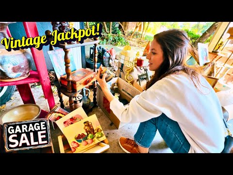 Antique Dealer's Yard Sale DREAM SCORE!!!