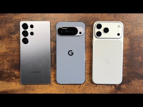 Galaxy S25 Ultra VS Pixel 10 Pro XL VS iPhone 17 Pro Max