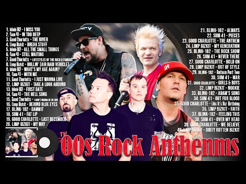 Blink182, Sum41, GoodCharlotte,LimpBizkit ~ Best Rock Hits of the 2000's Playlist