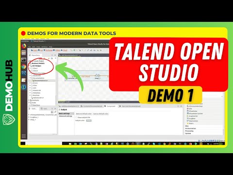 Talend Tutorial // 1.1 Getting Started With Talend Open Studio (ETL) | www.demohub.dev
