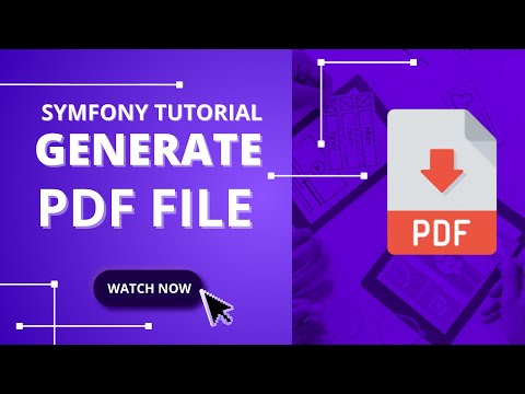 La meilleure librairie pour générer des PDF avec Symfony
