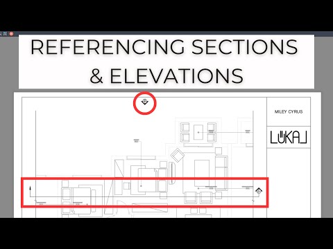 Annotate your Plan to Reference Sections and Elevations - AutoCAD for Beginners