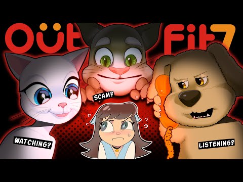 A NEEDLESSLY THOROUGH DEEP DIVE OF TALKING FRIENDS (speedpaint, talking tom, talking Angela, artwod)