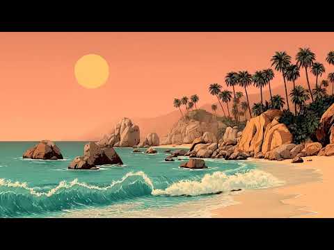 Tropical Chill – Golden Hour Bliss | Coastal Dreamscape