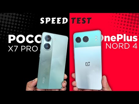 POCO X7 Pro vs OnePlus Nord 4 | Speed Test